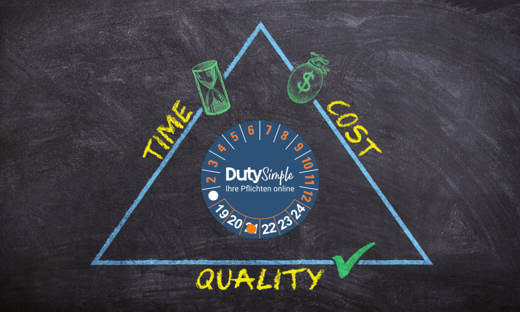 DutySimple hilft Ihnen, Qualität zu erhalten!